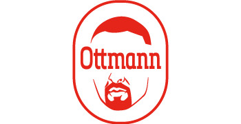 Ottmann Logo Rot auf weißem Hintergrund